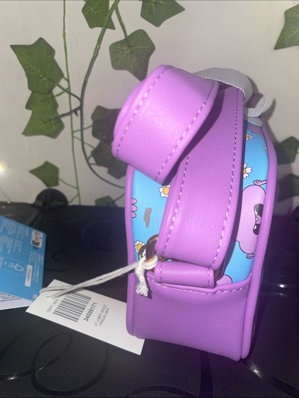Loungefly Adventure Time Lumpy Space Princess Crossbody Bag - Picture 3 of 6